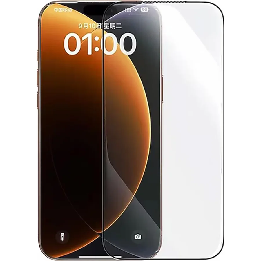 Baseus Crystalline HD İphone 17 Temperli Cam Ekran Koruyucu