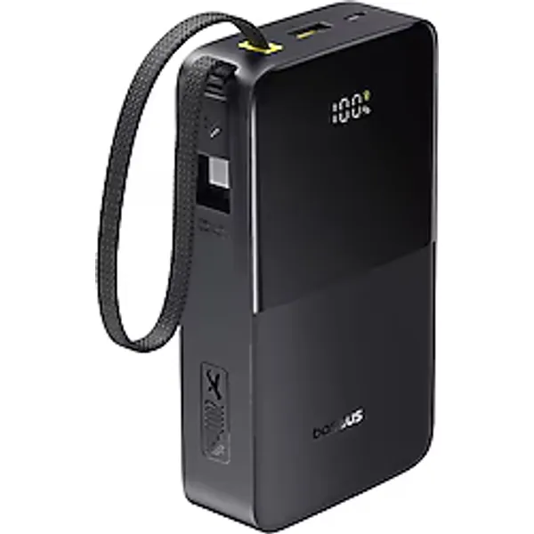 Baseus EnerFill FC51 Bipow2 Pro Siyah 20000 mAh Hızlı Şarj Powerbank