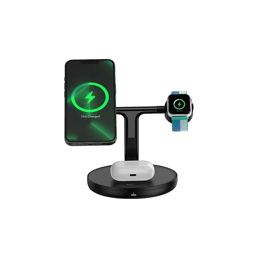 Baseus Swan 3in1 Kablosuz Şarj Aleti