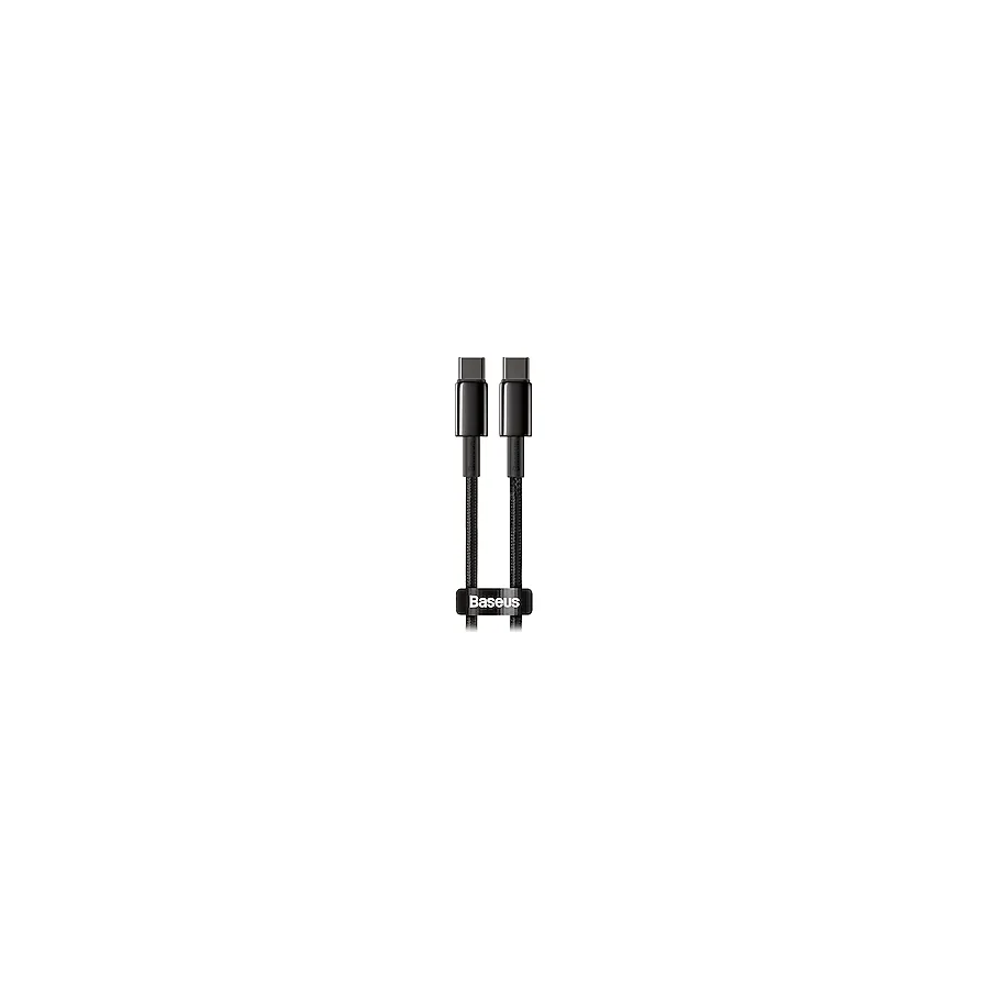 Baseus Tungsten Gold 100 W 2 m Type-C to Type-C Şarj Kablosu