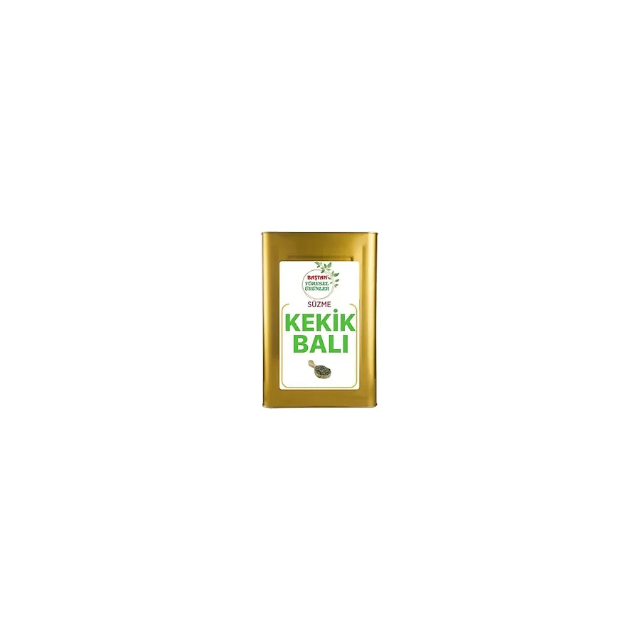 Baştan Yöresel Kekik Balı Süzme 25kg Teneke