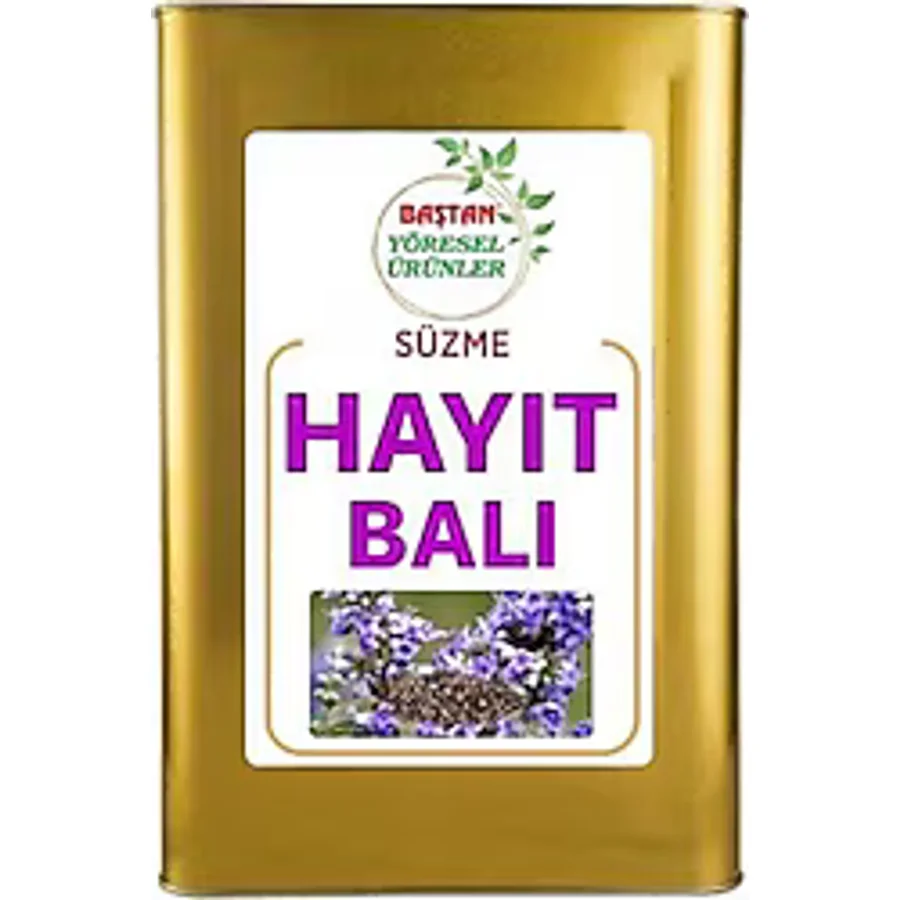 Baştan Yöresel Süzme Hayıt Balı 25 kg