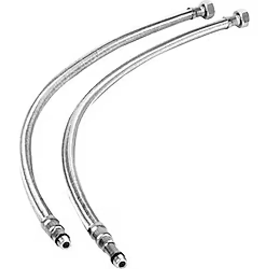 Batarya Flex Hortum 3/8-M10 50 cm Uzun Uç - 1 Adet