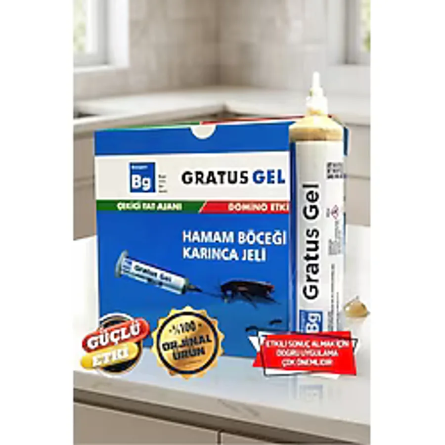 Baugen Gratus Jel 35 Gr Hamamböceği Ve Karınca Jeli