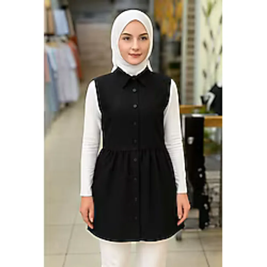 Bav Butik Ayvitrin Tesettür Yakalık Yarım Gömlek Içlik Ve Gömlek Altı