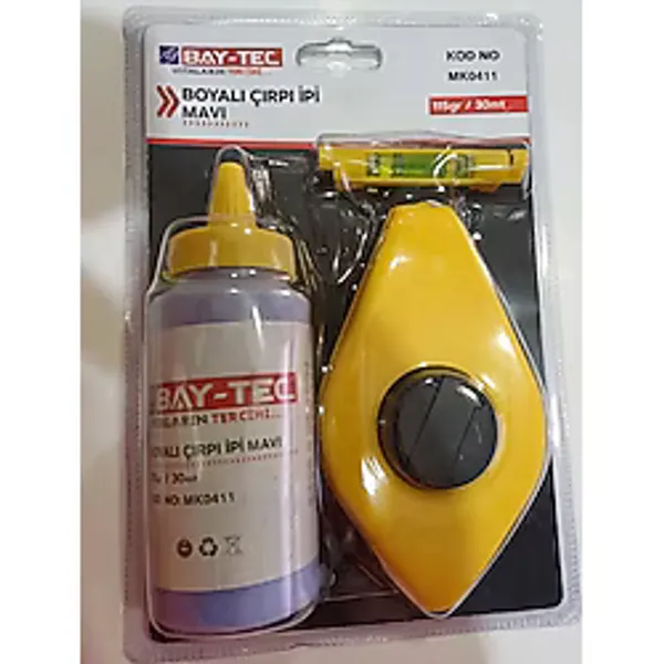 Bay-tec Boyalı Çırpı İpi Mavi 30mt 115gr-su Terazili
