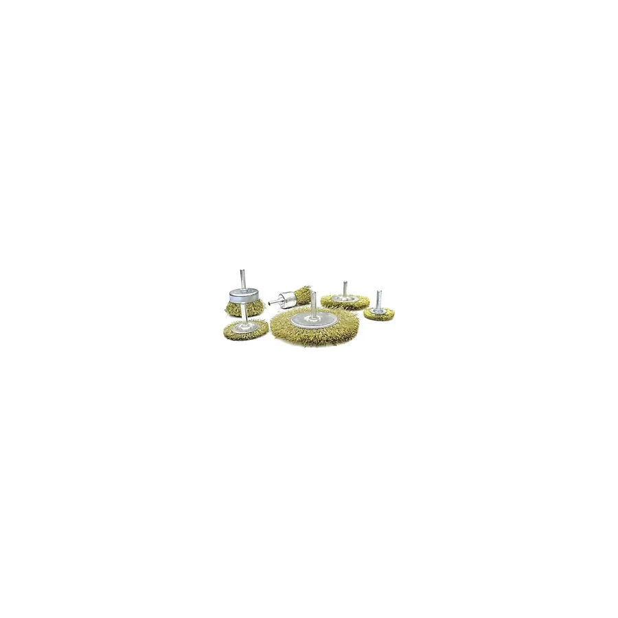 Bay-Tec MK1260 6 Parça Saçaklı Tel Fırça Seti