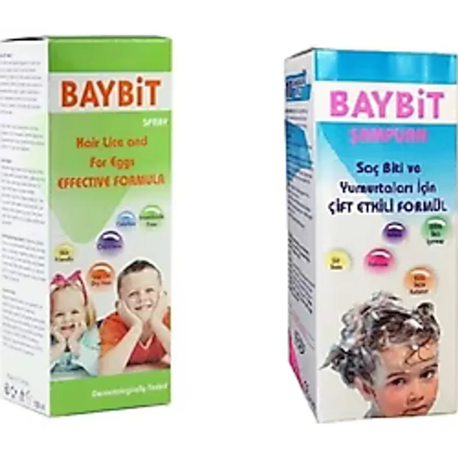 Baybit 100 ml Sprey ve 100 ml Bit Şampuanı
