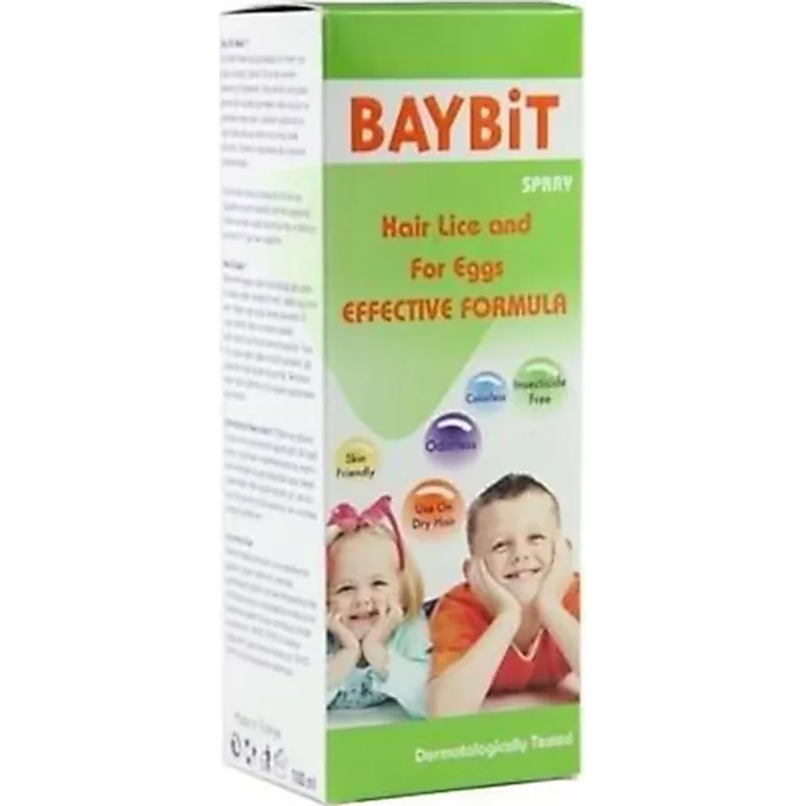 Baybit Saç Biti ve Yumurtalar İçin 100 ml