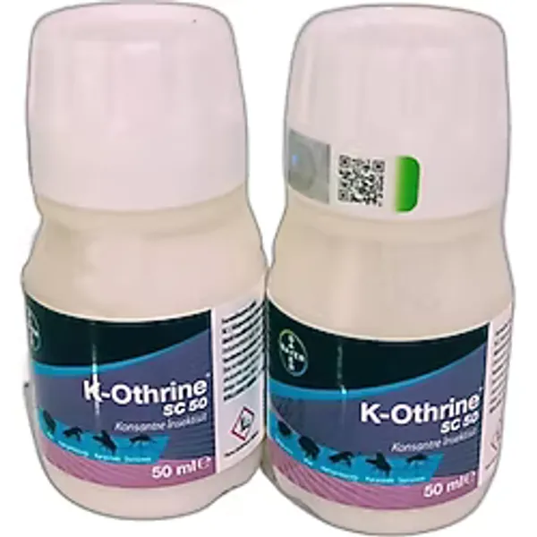 Bayer K-othrine Haşere Ilacı 50 Ml.hamam Böceği, Sivrisinekler, Kene, Tahtakurusu.2 Adet Skt.2027