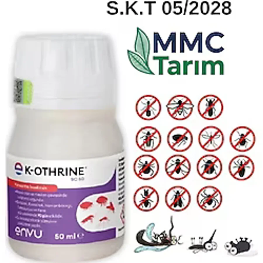 Bayer K- Othrine Sc 50 ml Kokusuz, Karınca - Böcek- Sinek- Hamamböceği Ilacı Haşere Karşıtı (Skt 06/ 2028)
