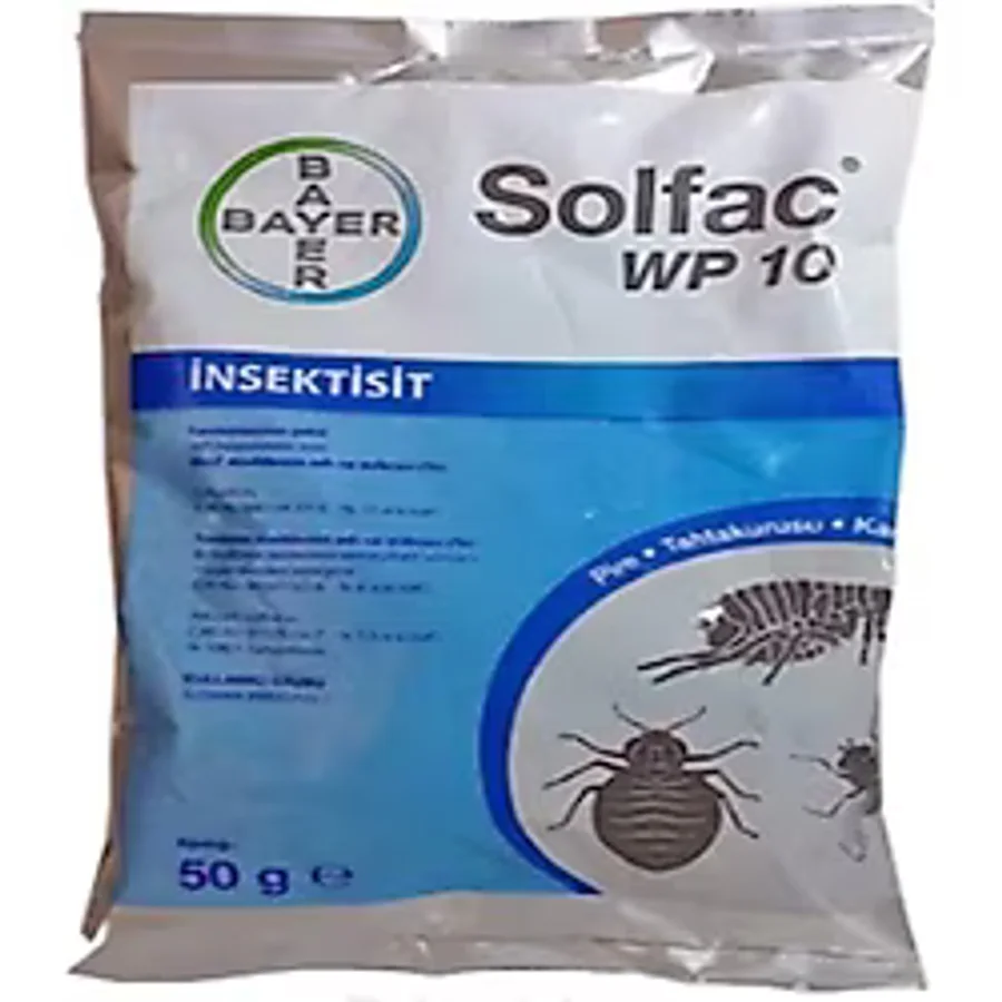 Bayer Pire -bit Ilacı Ilacı 2 Adet Solfac Wp 10 50 gr Ve 1 Lt Ilaçlama Pompası Beyaz