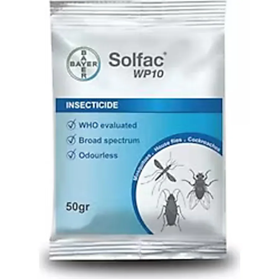 Bayer Solfac WP 10 50 gr Genel Haşere İlacı