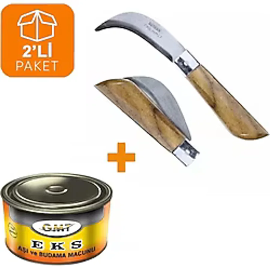 Bayram Aşı Bıçağı 22 Cm No: 3 + Gmt Aşı Macunu ( 2li Paket)