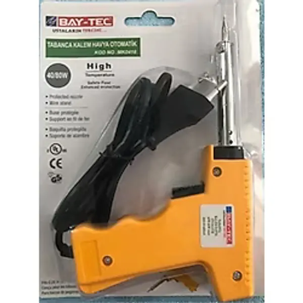 BAYTEC TABANCALI KALEM HAVYA MAKİNASI 80 WATT LEHİM HAVYA TABANCASI