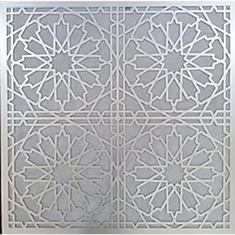 Bazaar Avm 60X60 cm Asma Tavan Uyumlu LED Döşenebilir Tavan Paneli- Gümüş Renk