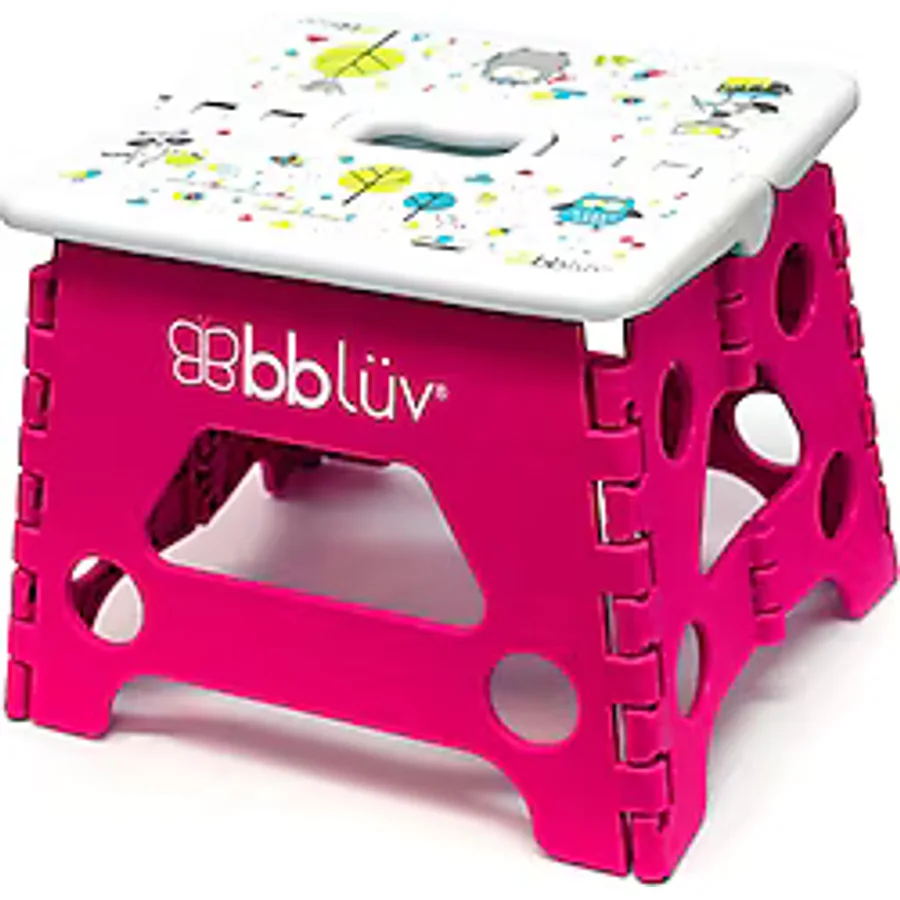 bblüv Step Katlanabilen Eğitici Basamak Pembe