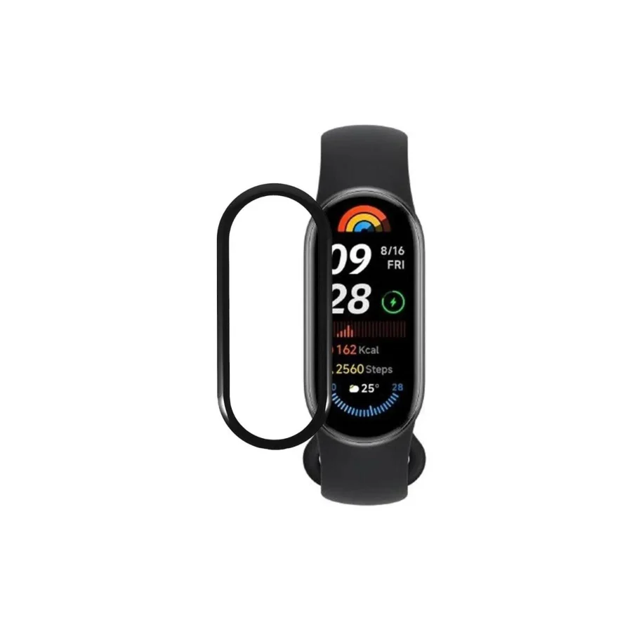 bbtech Xiaomi Smart Band 10 ( Mi Band 10 ) Uyumlu Nano Film Ekran Koruyucu Netlik Kaybı Yaşanmaz
