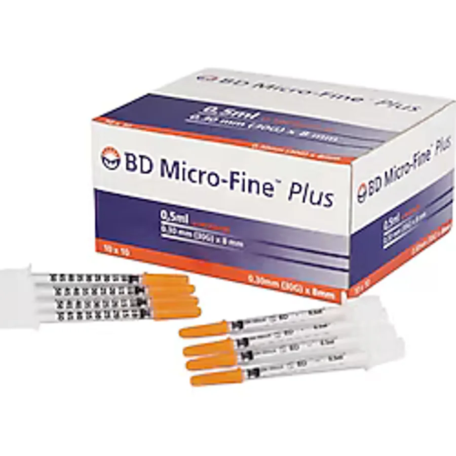 Bd Micro-Fine İnsülin Enjektörü 0.5 Ml 1 Paket 100 Adet