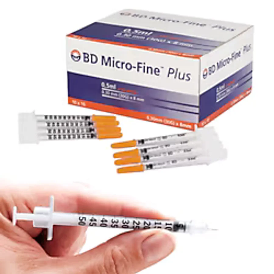 Bd Micro-fine Plus Enjektör Insülin 0.5 Ml 10 Adet (30g X 8mm)