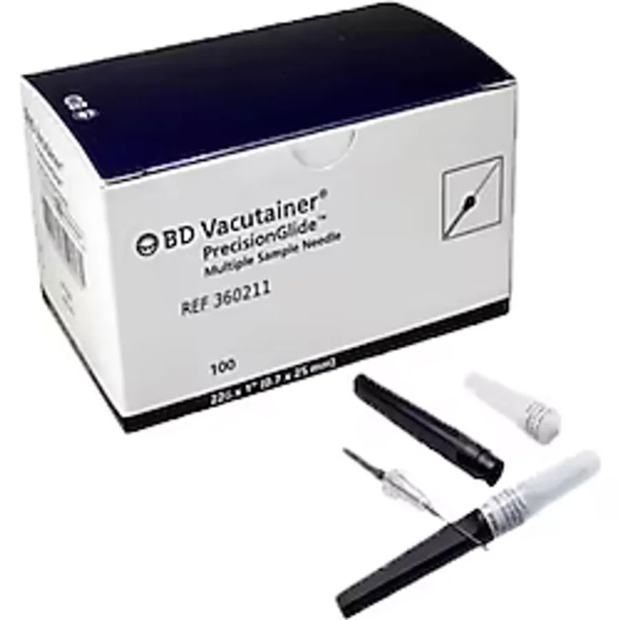 Bd Vacutainer 22Gx1.5 (0,7x38MM) Siyah Kan Alma İğne Ucu 100 Adet - 1 Kutu
