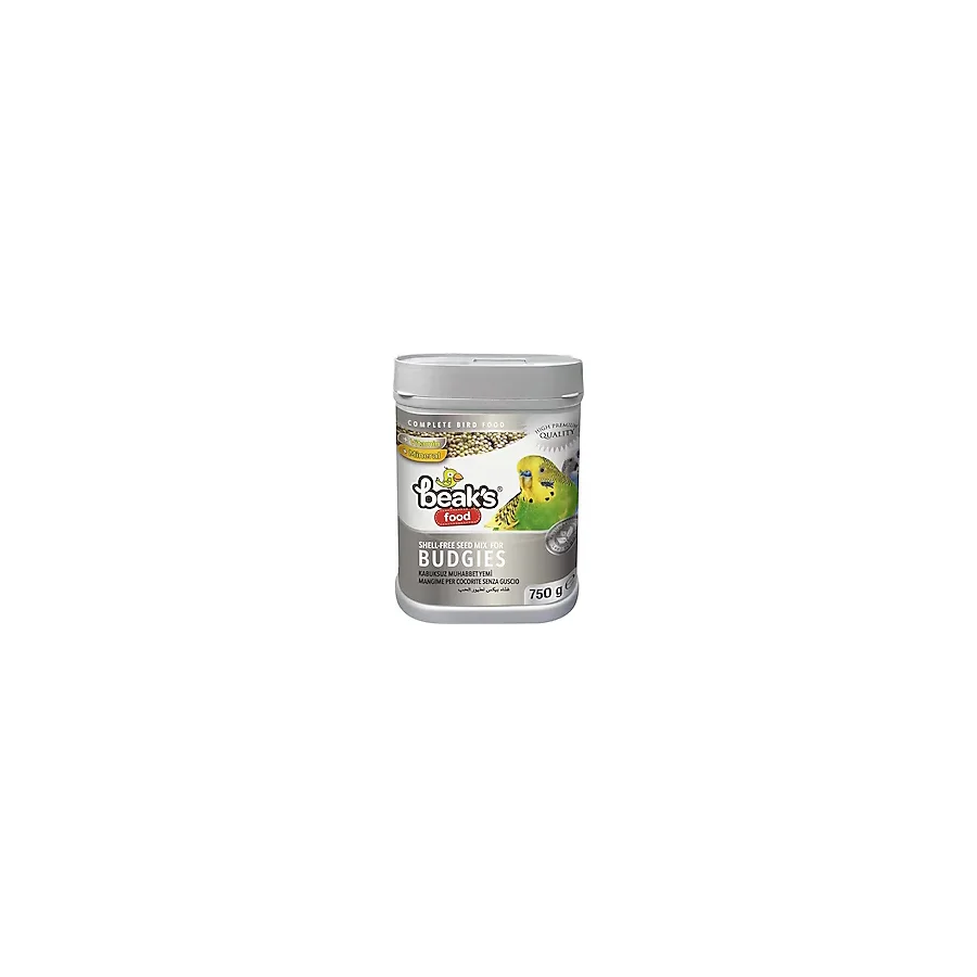 Beak's Kabuksuz 750 gr Muhabbet Kuş Yemi
