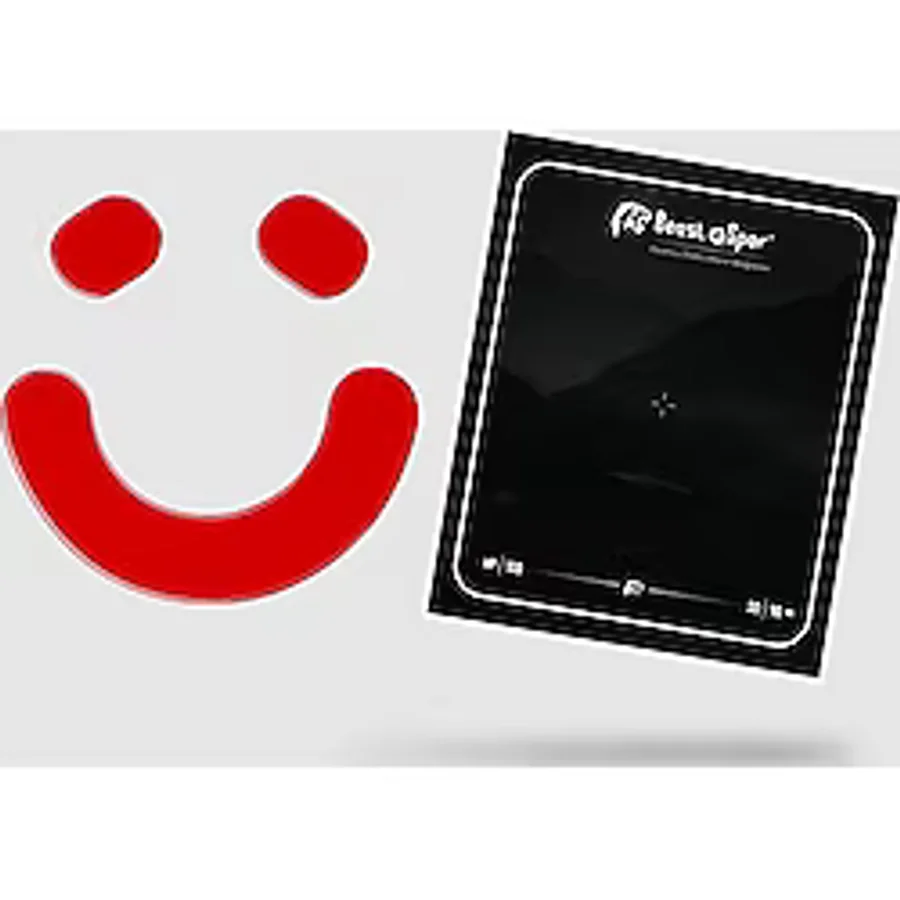 Beast eSpor Steel Series Rival 3 ve Gen 2 Uyumlu Mouse Skate ( Red Edition) %100 Ptfe - Kırmızı