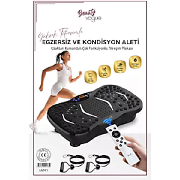 Beauty Vogue Programlı Titreşimli Egzersiz Aleti