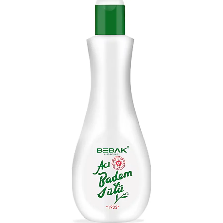 Bebak Acı Badem Nemlendirici 120 ml Makyaj ve Yüz Temizleme Sütü