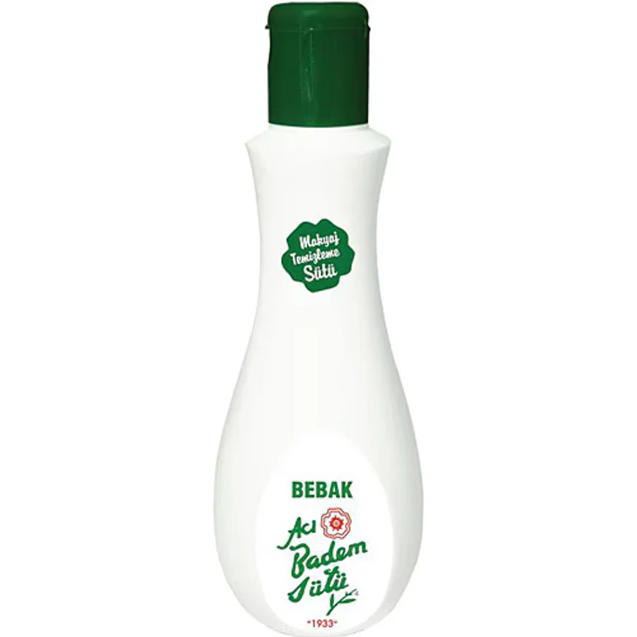 Bebak Acı Badem Nemlendirici 215 ml Makyaj ve Yüz Temizleme Sütü