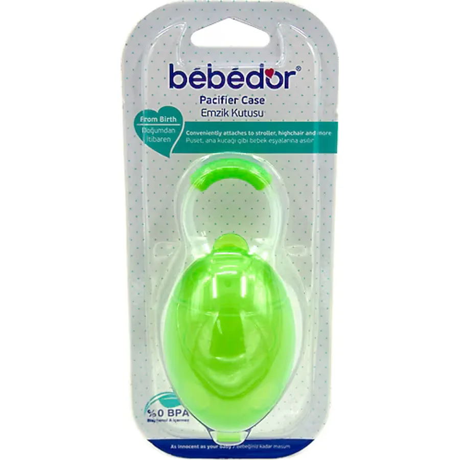 Bebedor 8590 Yeşil Emzik Kutusu