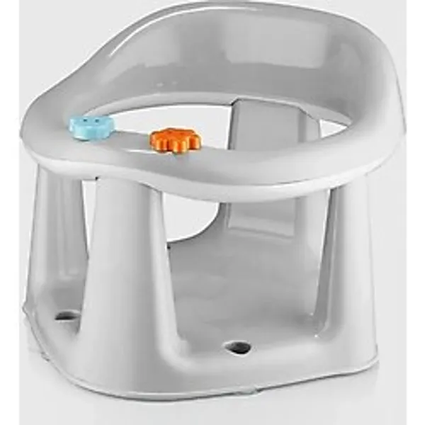 Bebek Banyo Oturağı - Vakum Tabanlı Bebek Mama Oturağı Gri - Genel