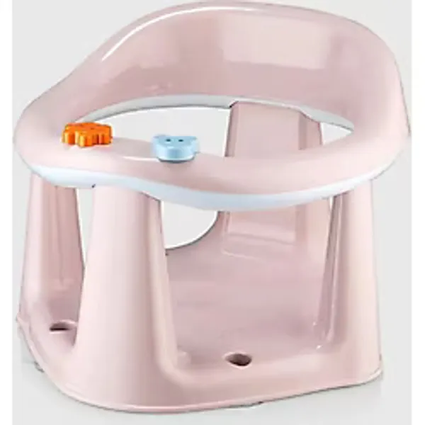 Bebek Banyo Oturağı - Vakum Tabanlı Bebek Mama Oturağı Pembe