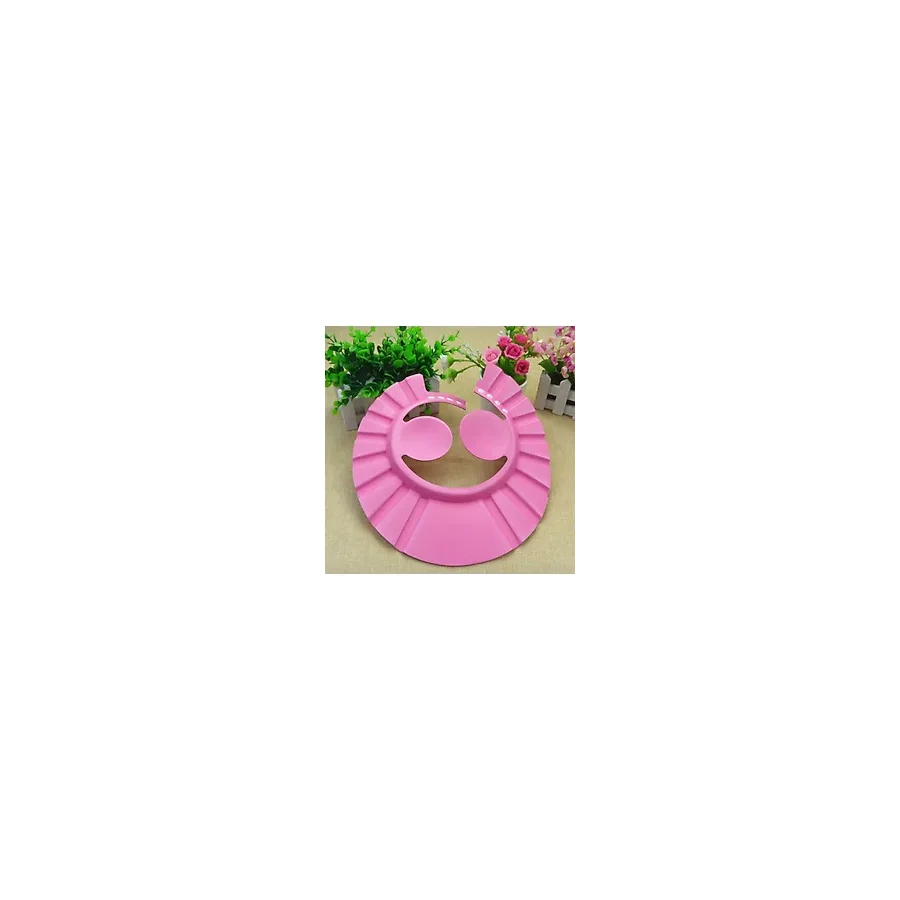 Bebek Banyo Şapkası Siperi Köpük Siperlik Pembe Çok Renkli