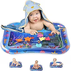 Bebek Su Oyun Matı, Tummy Time Aktivite Matı, Oyuncak Güvenliği TEST RAPORLU