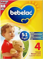 Bebelac 4 Devam Sütü 800 gr