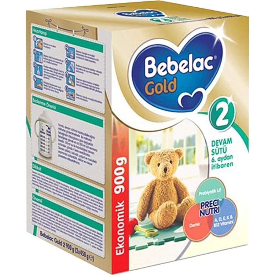 Bebelac Gold 2 Devam Sütü 900 gr