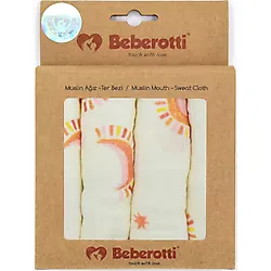 Beberotti 4'lü Müslin Bebek Ağız Bezi 25x25 Cm 102