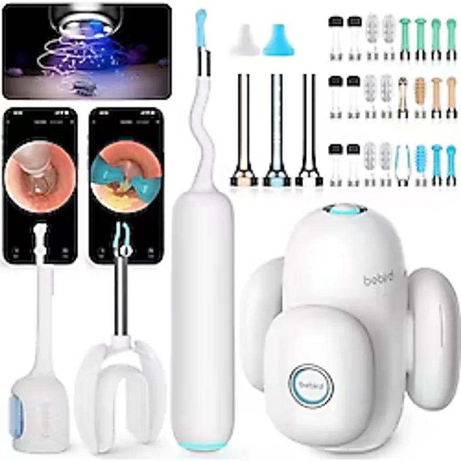 Bebırd Home 30S Famıly Edıtıon 10Mp Kamera 3.5Mm Lens Şarjlı Wıfı Görüntülü Kulak Temizleme Seti
