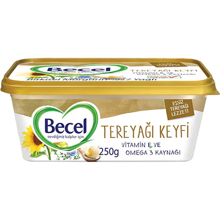 Becel Tereyağ Keyfi 250 gr Kase Margarin