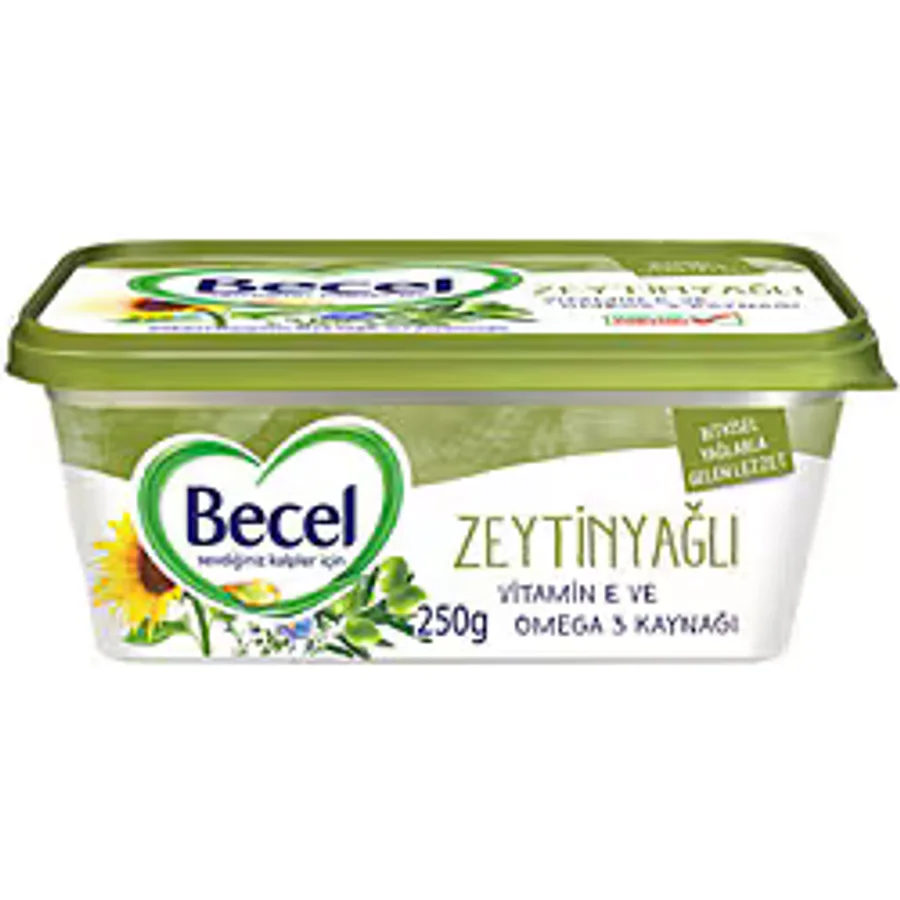 Becel Zeytinyağlı 250 gr Kase Margarin