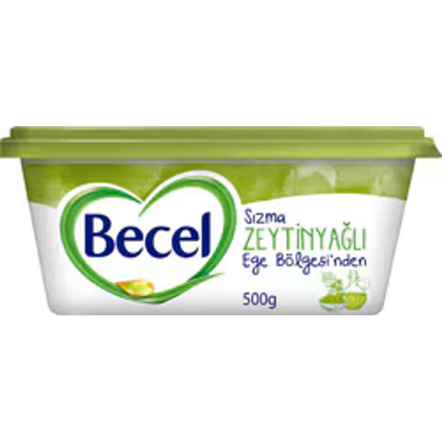 Becel Zeytinyağlı 500 gr Kase Margarin