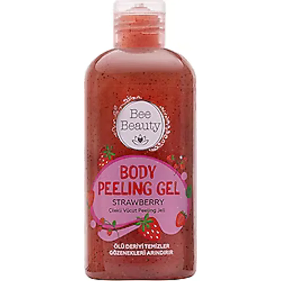 Bee Beauty Çilekli 250 ml Jel Vücut Peelingi
