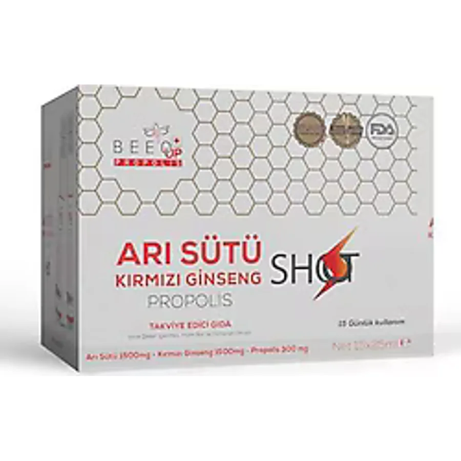 Bee'o Up Arı Sütü Kırmızı Ginseng Propolis 15x25 ml
