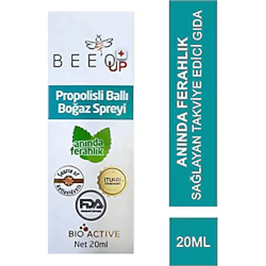 Bee'o Up Ballı Propolis Sprey 20 ml