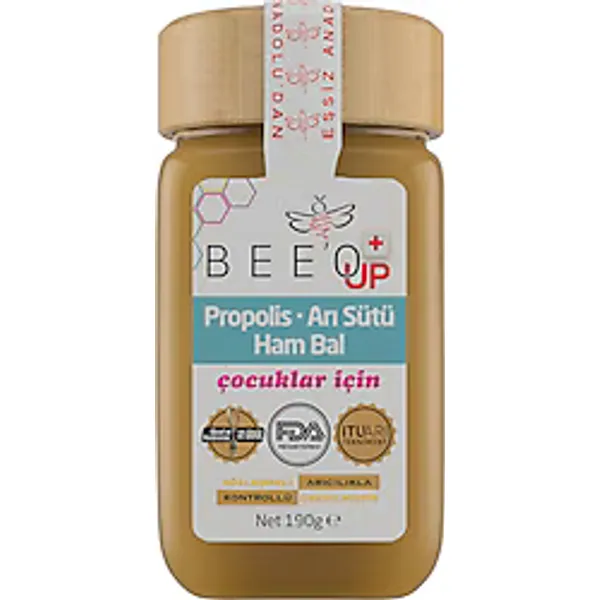 Bee'o Up Propolis + Arı Sütü + Ham Bal Çocuklar İçin 190 gr