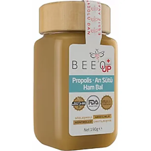 Bee 'o Up Propolis + Arı Sütü + Ham Bal Yetişkinler için 190 gr