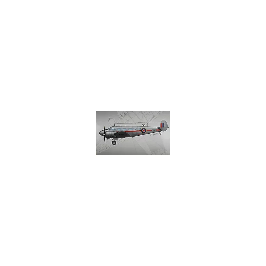 Beechcraft C-45 Expeditor Royal Navy Pm Model Demonte Plastik Uçak Maket Kiti