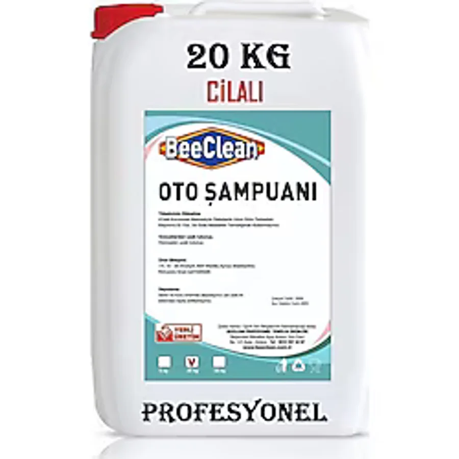 BeeClean 20 Kg Cilalı Oto Şampuan