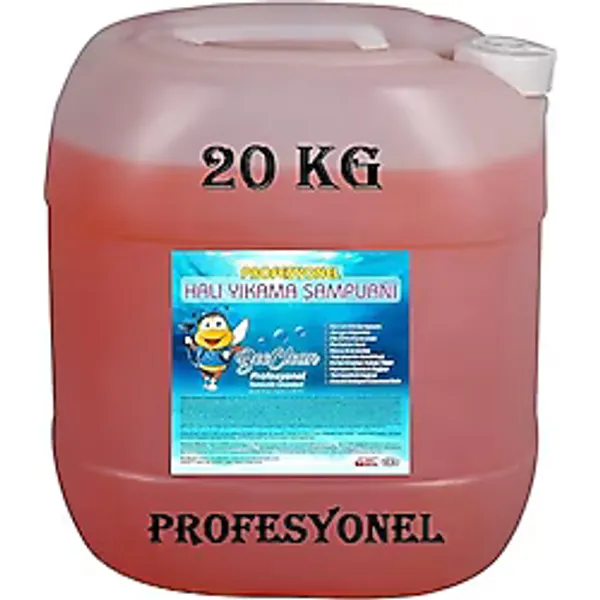 BeeClean 20 Kg Profesyonel Halı Yıkama Şampuanı & Koltuk Yıkama Şampuanı ( Turuncu Phs 30 - 20 )